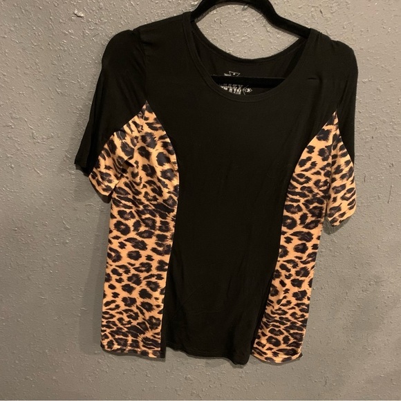 Crazy Train Tops - Women’s Crazy Train Leopard Print Blouse